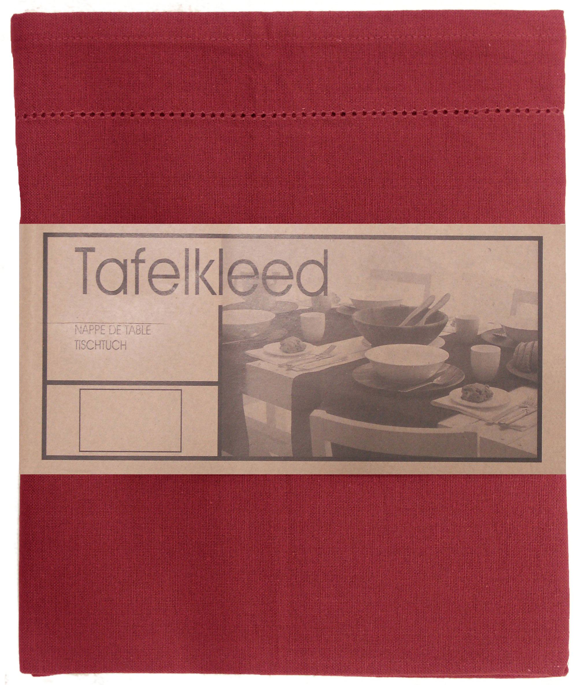 Tafelkleed Ajour 150x250 cm bordo