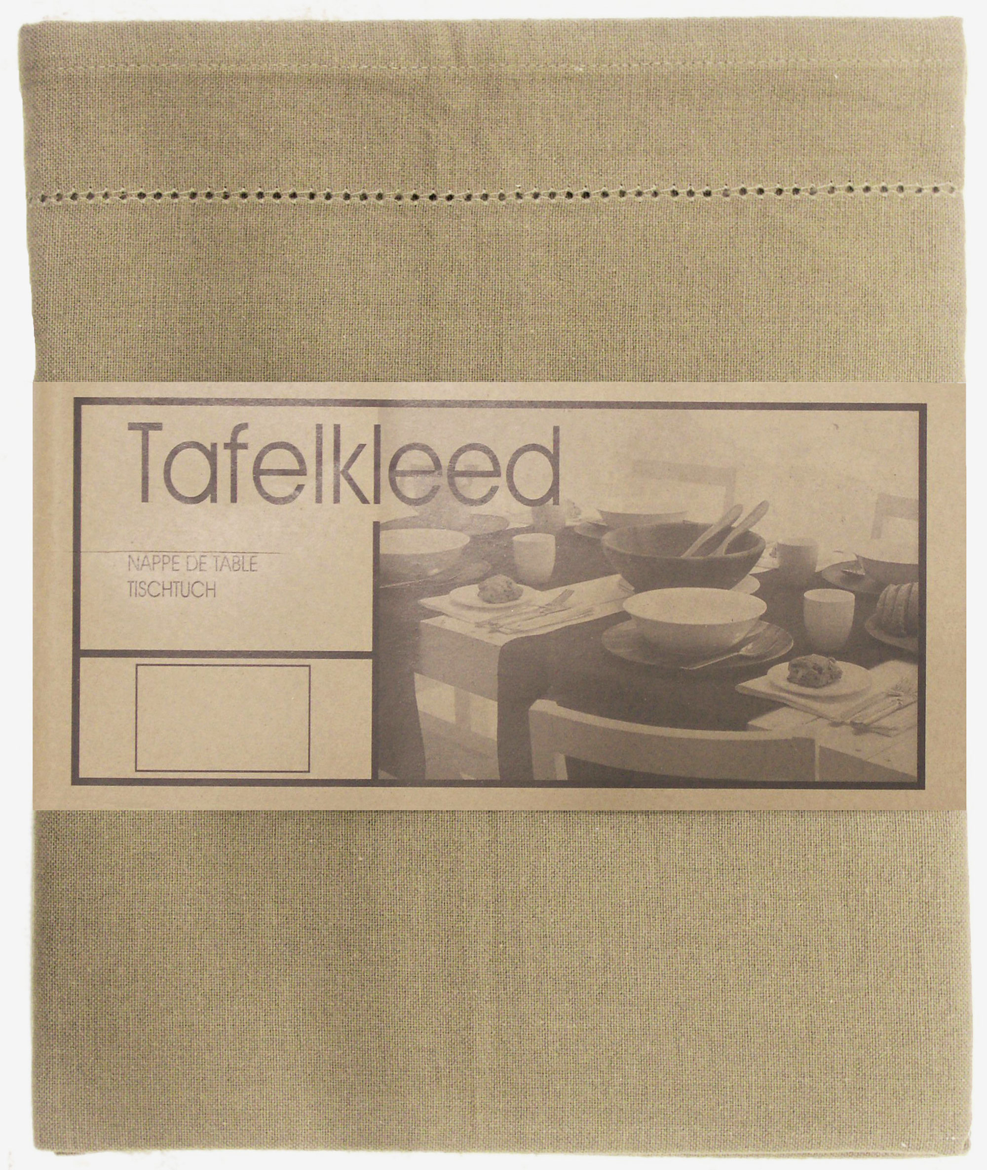 Tafelkleed Ajour 150x250 cm kiezel