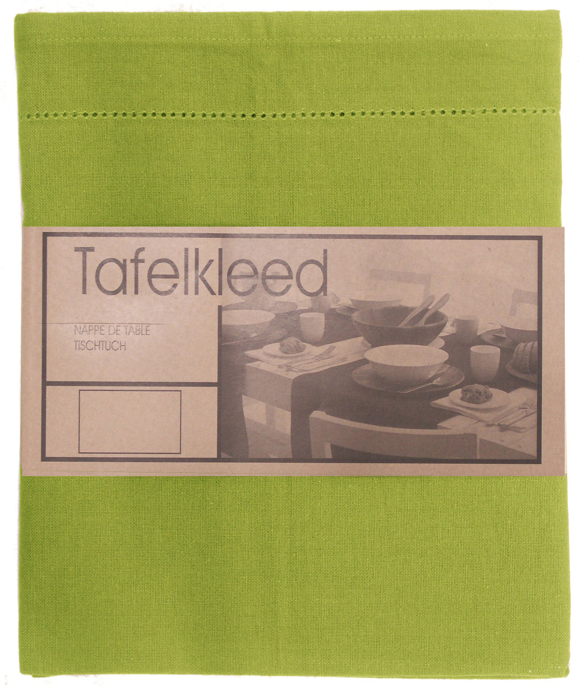 tafelkleed Ajour 150x250 cm lime