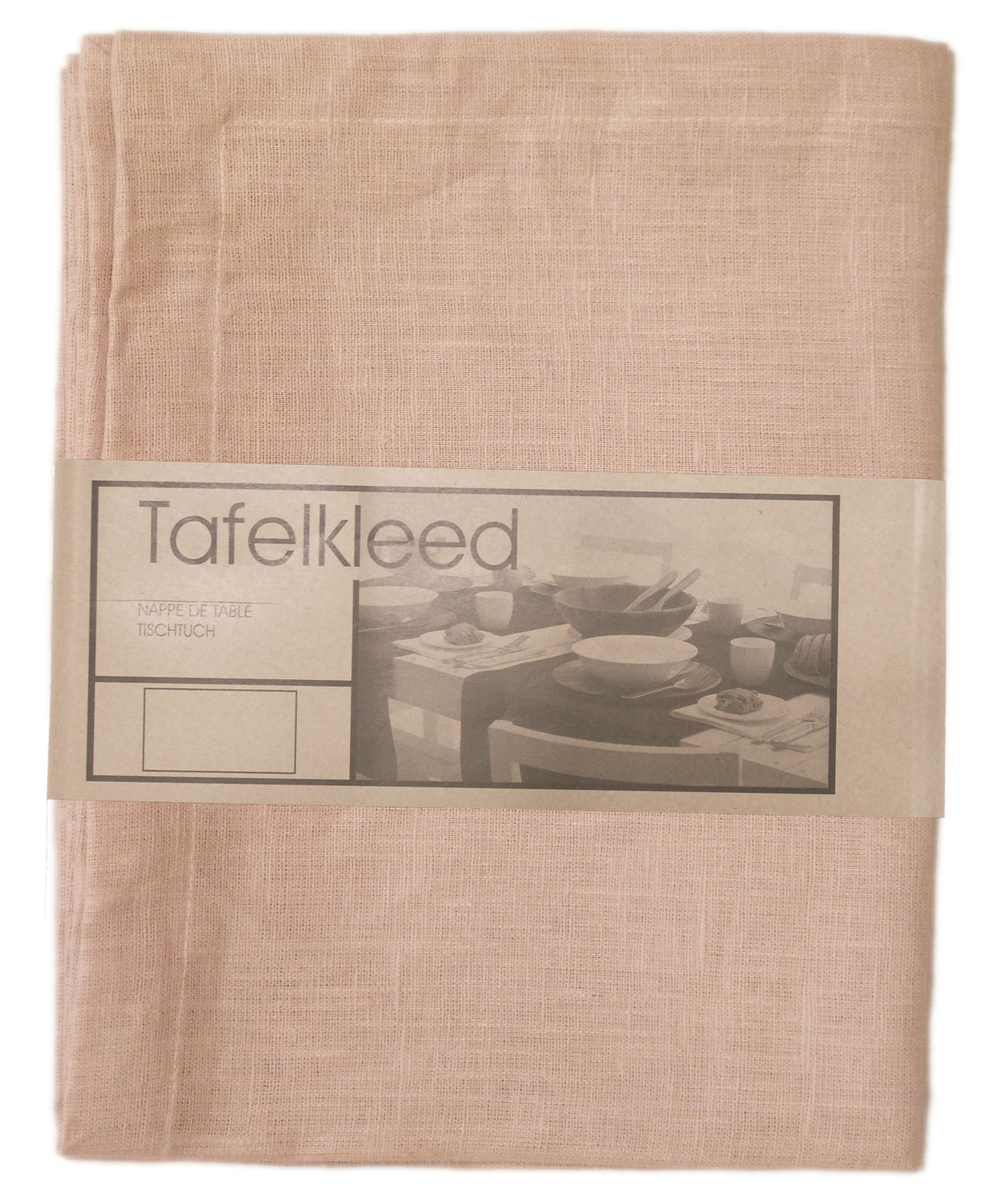 Tafelkleed Linnen 150x250cm roze